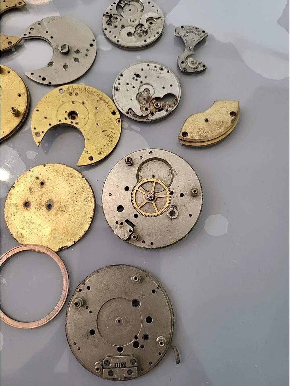 Antique Pocket Watch Assorted Parts K25